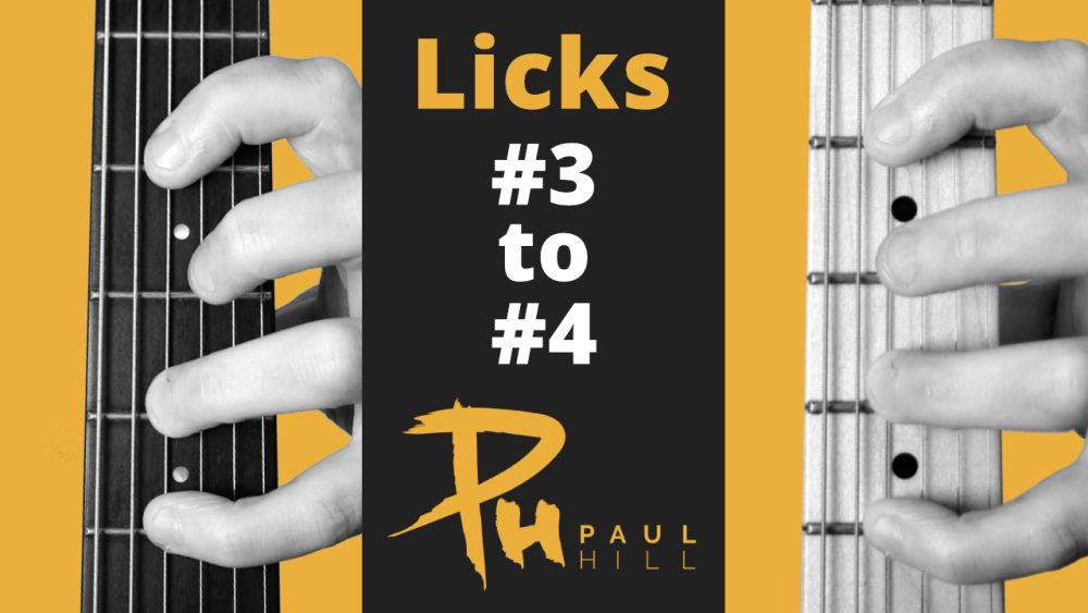 3 - 4 Jazz Guitar Licks