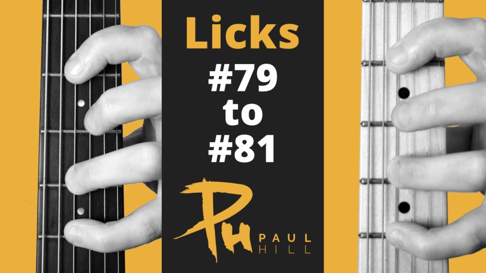 79 - 81 Intervallic Guitar Licks